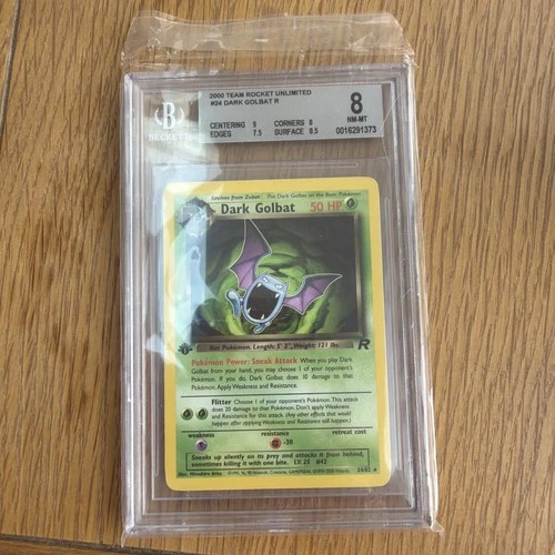Dark Golbat 24/82 Team Rocket Regular BGS 8