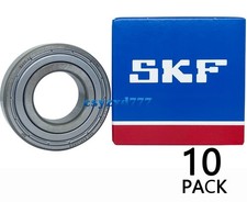 10PACK SKF 6205-2Z 6205ZZ 25X52X15MM Double Metal Seal Bearings