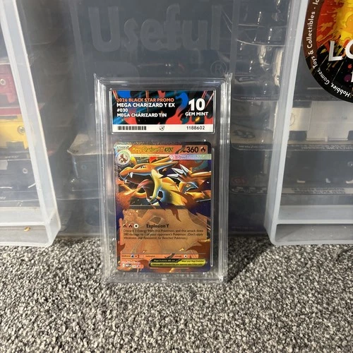 ACE 10 - Mega Charizard Y EX - 030 - Pokemon Tin Black Star Promo - English