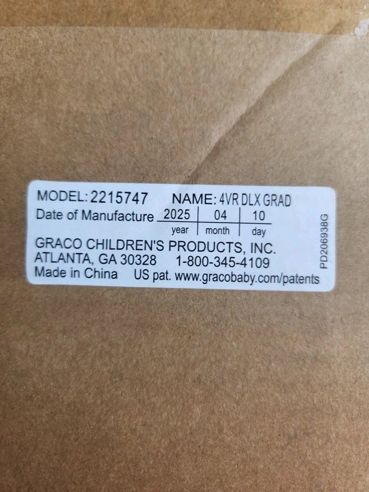 Asiento de coche convertible Graco 4Ever DLX grado 5 en 1 de bebé a niño pequeño - nuevo en caja. Foto 3 de 3