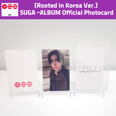 SUGA Collection] BTS ARIRANG Album POB Benefit Photocard Official