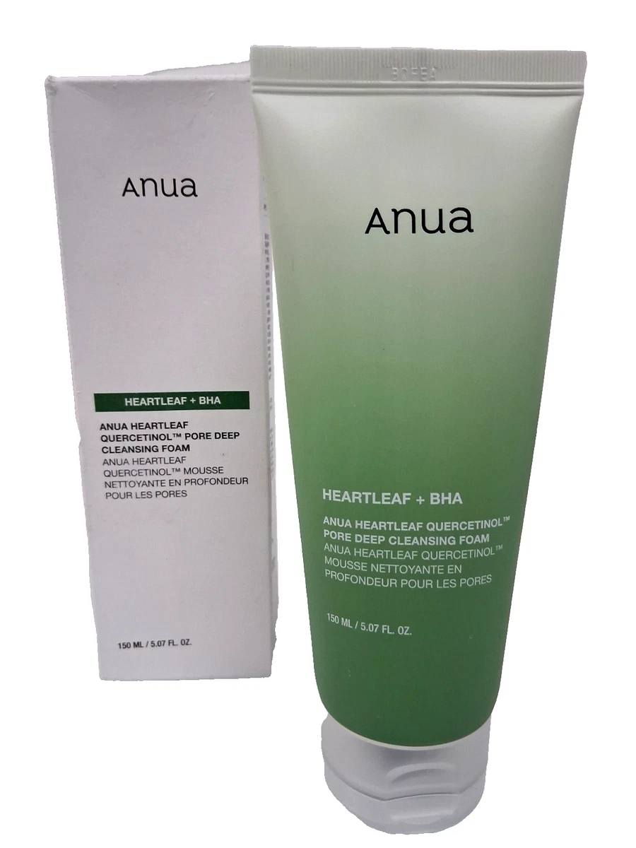 Anua Heartleaf + BHA Quercetinol Pore Deep Cleansing Foam 5.07 fl