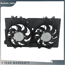 for Mazda CX-5 2019 2020-2024 L4 2.5L Radiator Cooling Fan w/ Brushless Motor