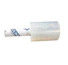 Uline Hand Stretch Wrap Plastic Shrink 5  x 550' 100 Gauge Roll Packing Lot Of 12