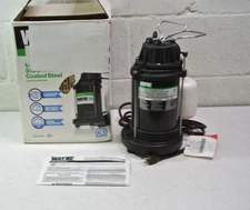 Sump Pump WAYNE 1/2 HP 5100 Gallons per Hour Coated Steel CDU800 (56270-WYN3)