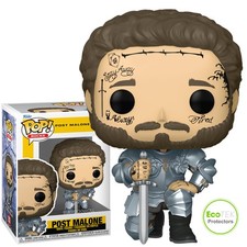 Figura de Caballero Funko Pop Rocks 2022 Handpicked Coleccionable Post Malone #253 Casi Nuevo/Como Nuevo