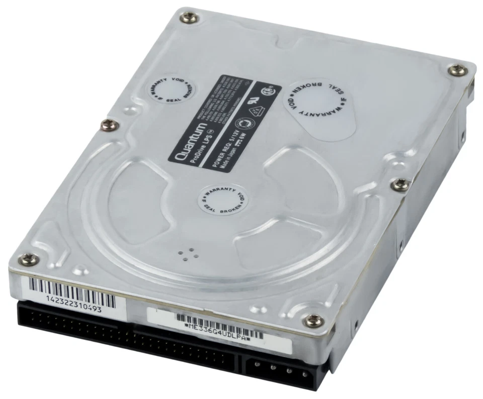 Hard Drive Quantum Prodrive Lps 230MB 3.6K SCSI 3.5'' GM24S027 - Image 2 of 3