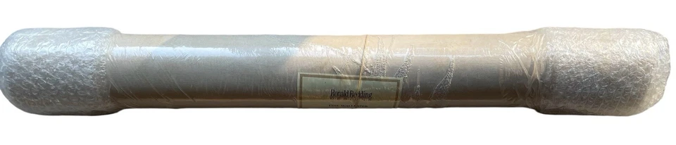 Papel pintado Ronald Redding York Indigo Sea RO4315 beige con cuentas bambú asiático 1 puerta Foto 2 de 4