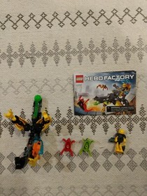 Pre-owed Lego Hero factory set evo walker (44015) incomplete + include manual