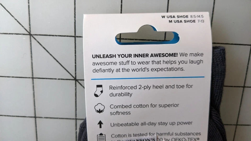 Calcetines Sock It To Me BBQ Beer para hombre unisex gris carbón rojo nuevos Foto 3 de 3