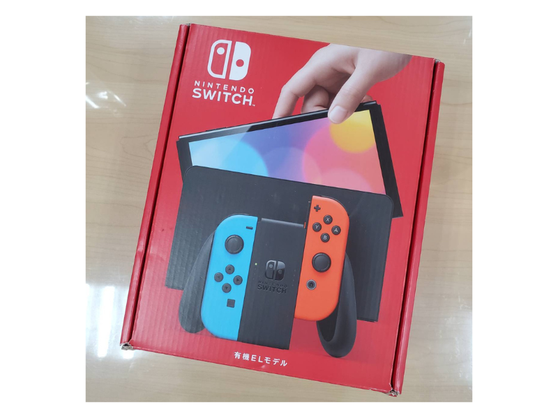 Nintendo Switch OLED Model 7.0In 64 GB Neon Red & Neon Blue Japan