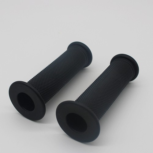 2 Stück Lenkergriffe Griffgummi Griffe Schwarz 22mm Motorrad Roller Quad ATV - Bild 6 von 8