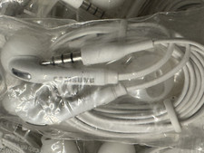 Lot of 10 Original Samsung Galaxy White Wired 3.5mm Earbuds EO-EG920LW