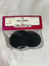 NEW Fibre Craft Plastic Doll Joints 2 1/8" 1 Pair 2422