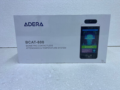 ADERA BCAT-800 BIOMETRIC CONTACTLESS ATTENDANCE & TEMPERATURE SYSTEM