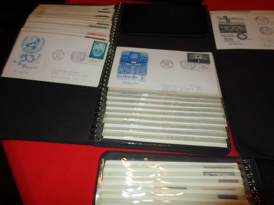 LIQUIDATION 140 ANTIQUE FIRST DAY COVERS 1951 - 1963 UNIQUE SET GREAT DEAL # 410 - Image 4 of 4