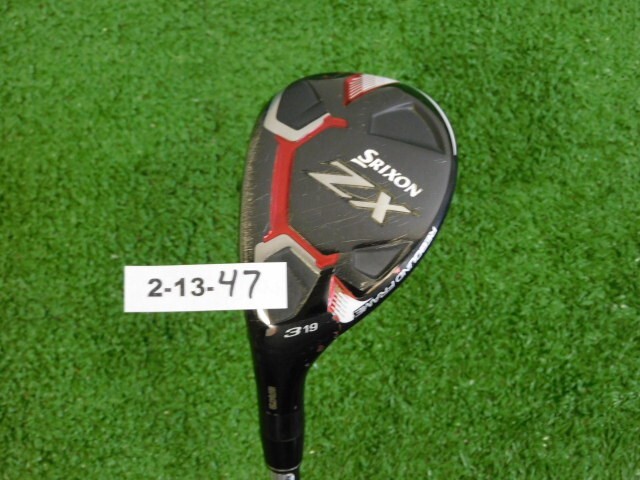 Srixon ZX 19* Left Hand 3 Hybrid Rescue Riptide 80g 6.0 Stiff