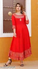 Indian Traditional Women Beautyfull Anarkali Dress for Women
