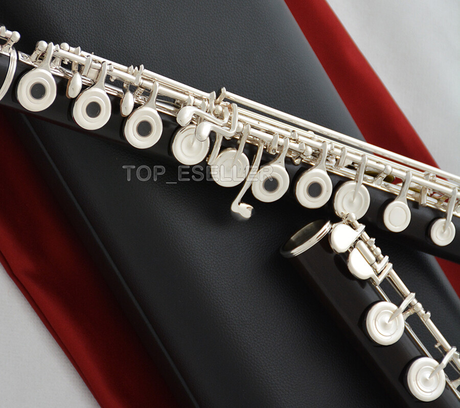 Grenadilla Wooden C Trill Flute C & Bb Flat 2 FLUTES Pro Headjoint WFL