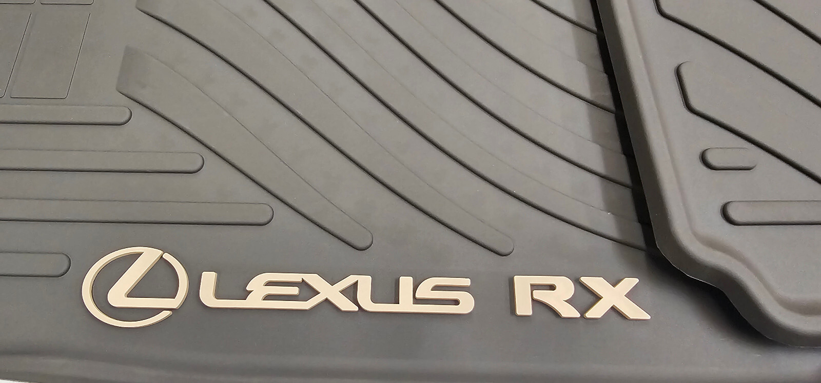 LEXUS RX350 RX450H 2013 thru 2015 BROWN ALL WEATHER FLOOR MATS PT908