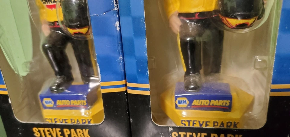 2 Bobblehead Steve Park #1 7 pulgadas Pennzoil Napa Racing 2003 Nascar Foto 2 de 4