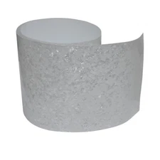 16x60" Drum Wrap Gauge 0.50mm Musical Instrument Deco Sheet Opaque Pearl White