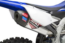 YOSHIMURA Alum-S/S-Carbon Signature RS-12 Full Exhaust 2019-2023 Yamaha YZ250F/X