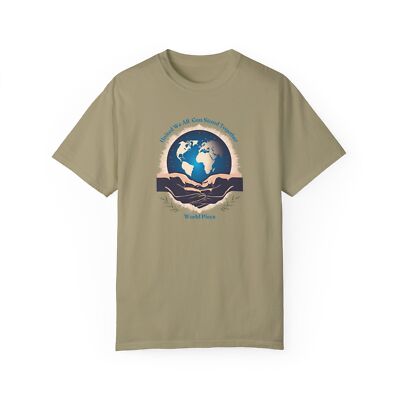 World Piece T-Shirt Unity Tee Global Harmony Shirt Celebrate Life Unisex Top
