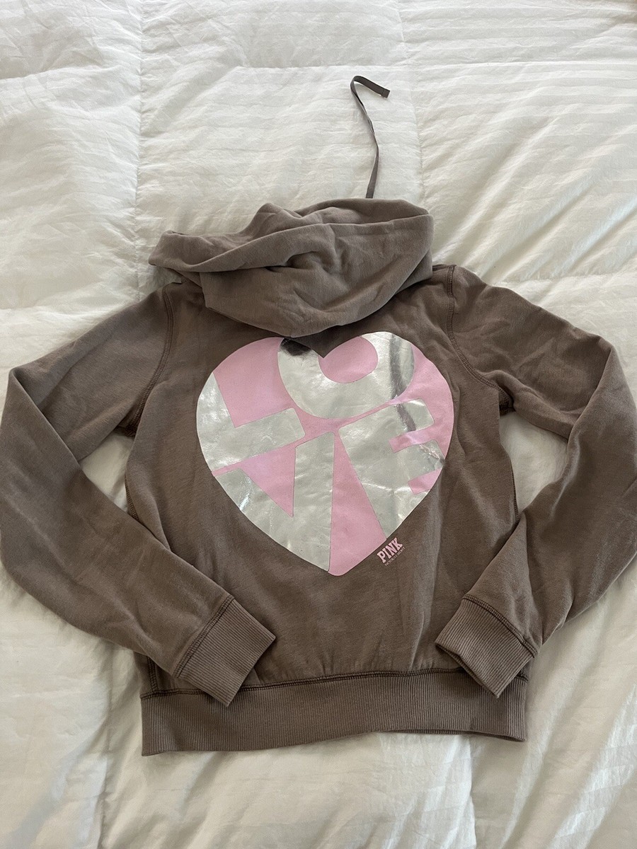 Sweat-shirt Victoria's Secret PINK Love Pink Aztec Geo - Neuf Avec étiquette, Couleur Rose/corail
