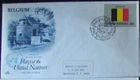 UN FDC Flags of United Nations BELGIUM, NY 1983 MINT condition