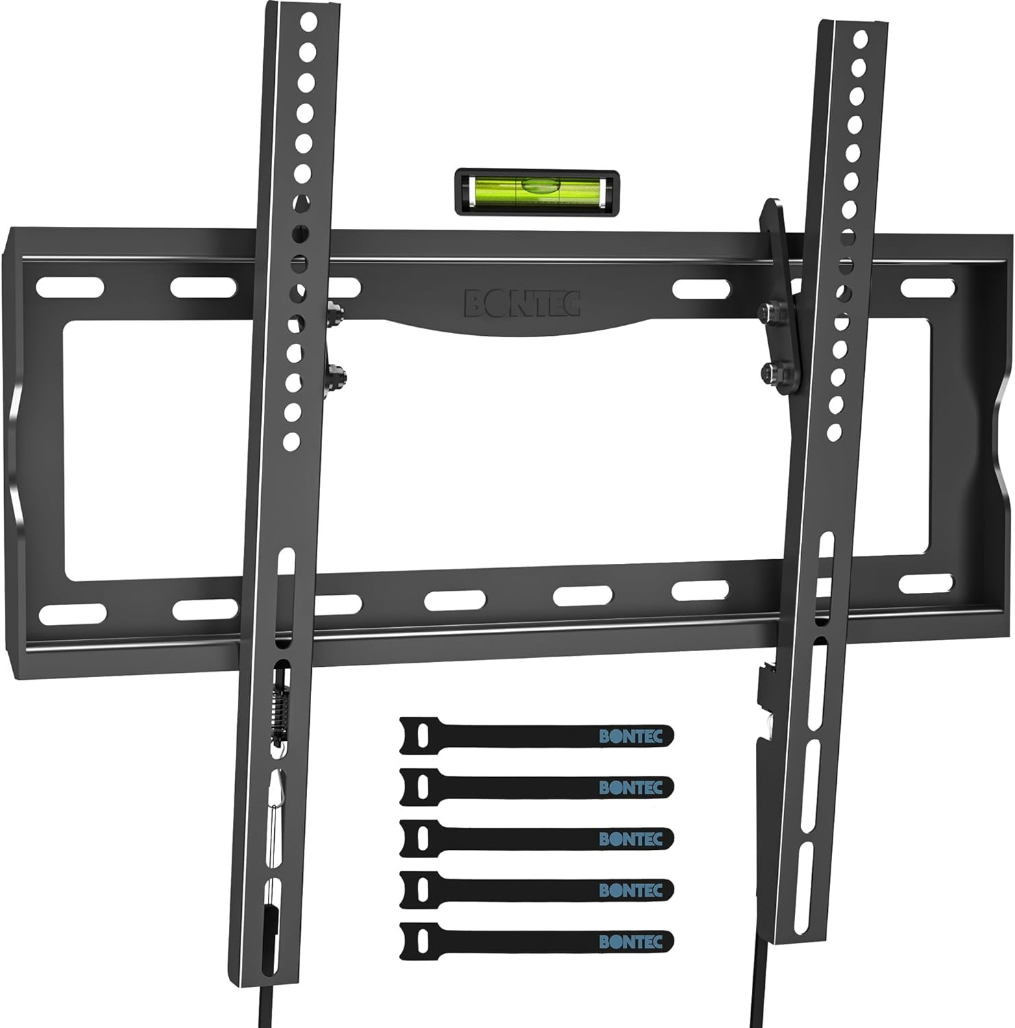Support mural TV inclinable pour écran incurvé LED LCD OLED 26 32 43 55 65 pouces