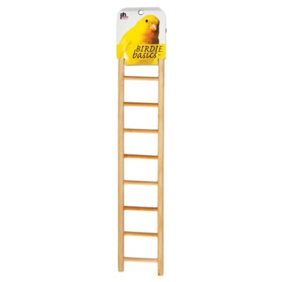 Prevue Hendryx 9-rung Bird Ladder Bird Safe Pine Hardwood **USA SELLER** Toy