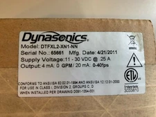 Dynasonics DTFXL2-XN1-NN Transit Time Flow Meter