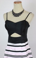 Windsor Striped Prom Formal Cruise Dress SIZE 3 Evening Gown $130 Ball NEW Long