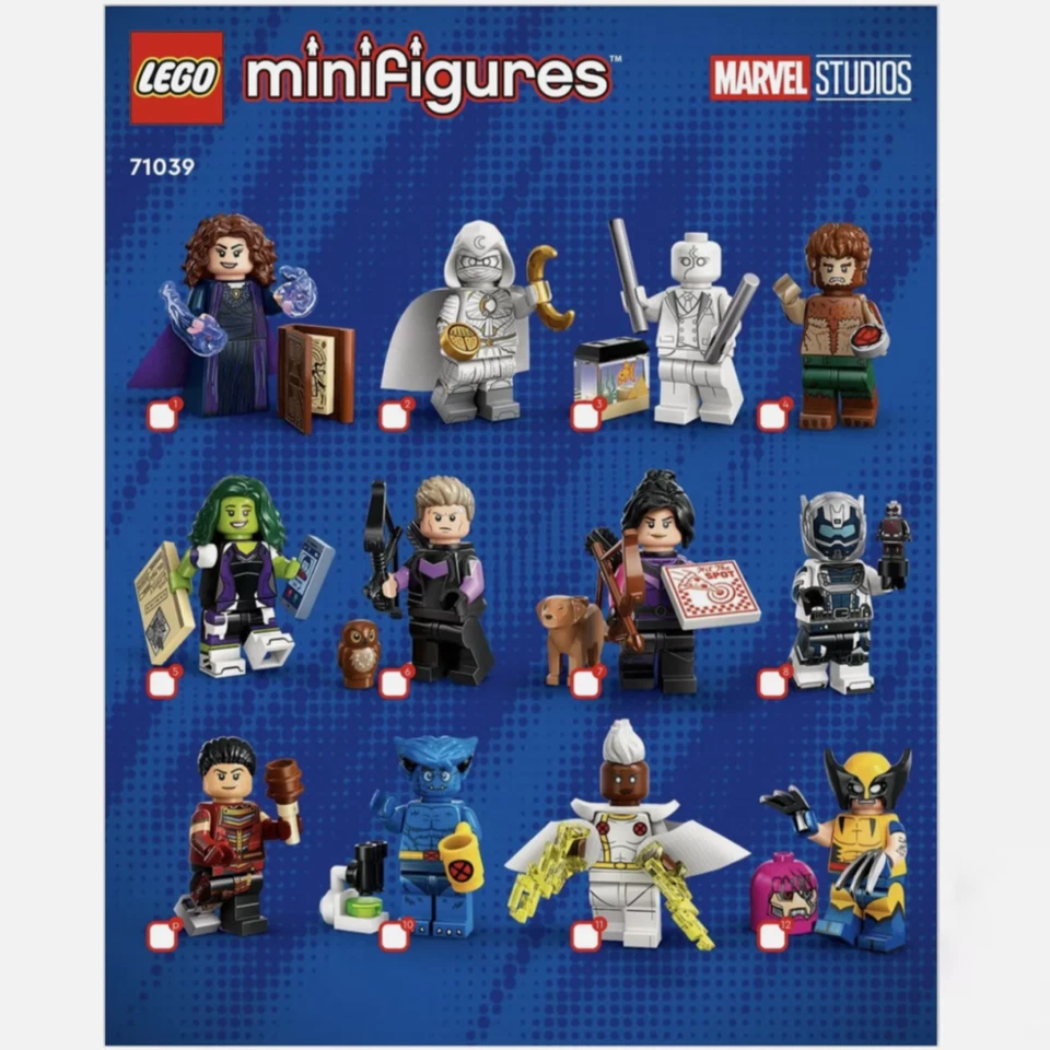 LEGO Marvel Studios Series 2 Minifigures 71039 - You Pick Your Minifigure - Image 2 of 2