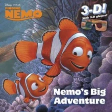 Nemos Big Adventure (DisneyPixar Finding Nemo) (3-D Pictureback) - GOOD