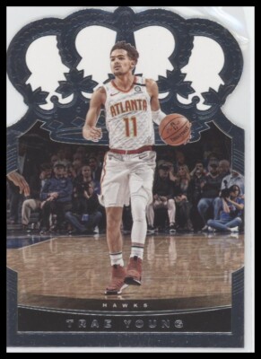 2020-21 Panini Crown Royale #17 Trae Young | eBay