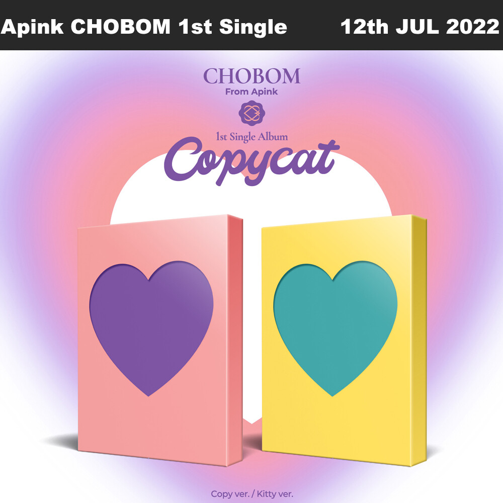 Apink CHOBOM Copycat 1st Single Album 2SET CD+Photobook+Photocard+