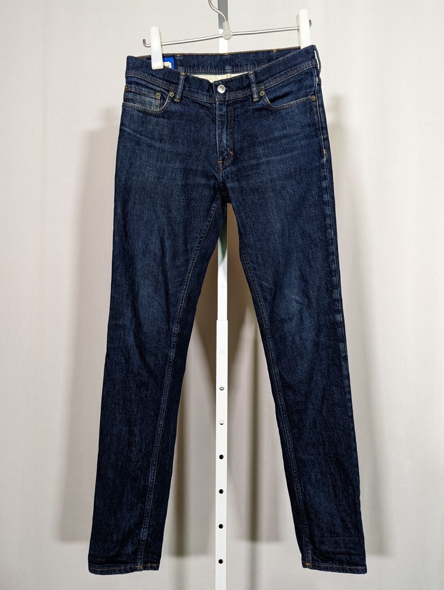 Acne Studios Bla Konst North Indigo Skinny Jeans 32 x 30
