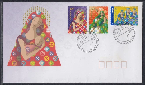 Australia Scott 2316-8 FDC- Christmas 2004