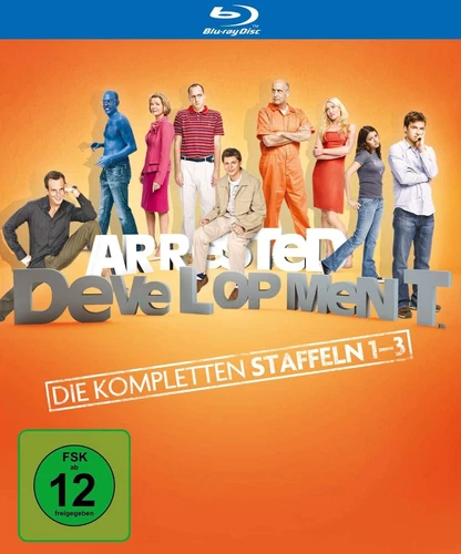 Arrested Development Complete Season 1 2 3 Comedy TV Series 8 Blu-Ray Box New