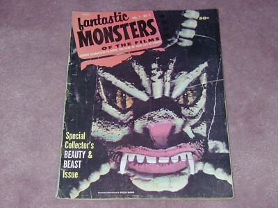 FANTASTIC MONSTERS # 5, Famous Monsters competitor during 1960's.