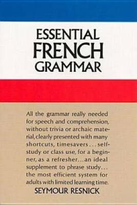Essential French Grammar (Dover Language Guides Essential Grammar) - GOOD