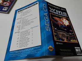 Wing Commander Sega CD  Genesis Instruction Manual Only No Game Or Case