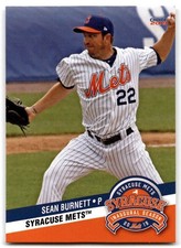 2019 Choice Syracuse Mets Sean Burnett #3 Syracuse Mets