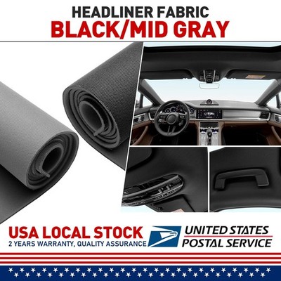 Flat Knit Headliner Fabric with Foam Backing for Car Ceiling Roof Fabric Repair