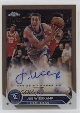 2023-24 Topps G-League Chrome Gold Refractor 39/50 Joe Wieskamp #AC-JW Auto v8v