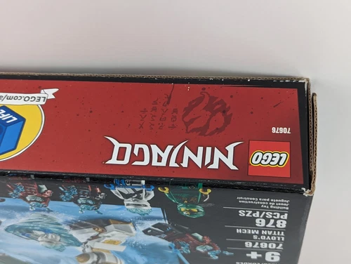 LEGO 70676 Ninjago Lloyd's Titan Mech New Sealed Retired ~ Some Box Damage - Picture 21 of 22