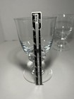 SET OF 4 DENBY MAGNUM CLEAR LOW WATER GOBLET WINE GLASS 5 5/8 — photo 6