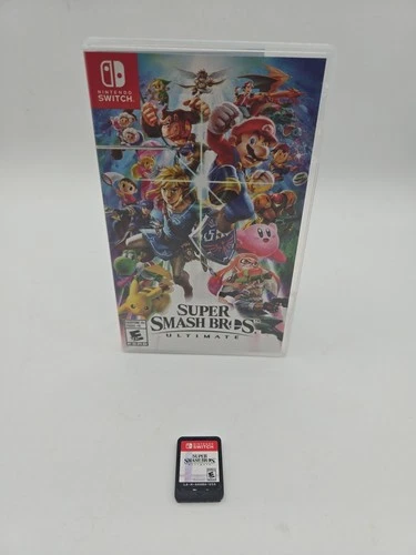 Super Smash Bros. Ultimate Nintendo Switch Game w/Case
